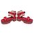 Autre Marque ANNA SUI × Teva Indio Jewel Plattformsandalen Rot - Ansicht 6