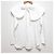 Autre Marque yori 22SS Quilt Collar Long Tee 2way Pullover White