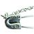 Corrente de 20 polegadas com alfinete de segurança Chrome Hearts Hardware prateado
