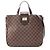 Borsa a mano Cabas Roseberry Louis Vuitton Marrone Damier ebene