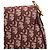 Borsa Saddle in tela obliqua rossa Dior Rosso - vista 8