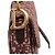 Borsa Saddle in tela obliqua rossa Dior Rosso - vista 9