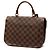Louis Vuitton Marrone Damier Ebene Beaumarchais - vista 2