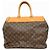 Borsa Boston Greenwich PM Monogram Louis Vuitton Marrone
