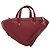 Balenciaga Triangle Duffle Leather Medium Rosso