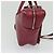 Balenciaga Triangle Duffle Leather Medium Rosso - vista 3