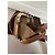 Clutch Gucci Broadway Bamboo Lock Taupe Pelle Coccodrillo - vista 11