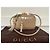 Clutch Gucci Broadway Bamboo Lock Taupe Pelle Coccodrillo - vista 2