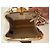 Clutch Gucci Broadway Bamboo Lock Taupe Pelle Coccodrillo - vista 7