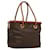 Céline Borsa Celine Macadam Macadam in pelle Marrone