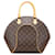 Louis Vuitton Monogram Ellipse MM Handbag Brown Leather Plastic  ref.2575577
