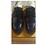 Fendi Scarpe in pelle lucida blu navy - vista 2