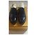 Fendi Scarpe in pelle lucida blu navy - vista 3