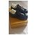 Fendi Scarpe in pelle lucida blu navy - vista 4
