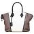 Borsa a mano Lockit PM Parceana di Louis Vuitton Bianco sporco Marrone scuro