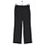 Alexandre Vauthier Schwarze weite Hose