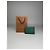 Porte-cartes vintage en cuir EPI Louis Vuitton vert - vue 5