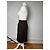 Gonna in pelle vintage Dior marrone M - vista 2