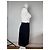 Vintage Gianni Versace Wollrock Navy 38/M Marineblau - Ansicht 2