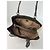 Triomphe Céline Vintage Celine Monogramm Leder-Canvas Tote Vaf beige braun - Ansicht 3