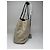 Triomphe Céline Vintage Celine Monogramm Leder-Canvas Tote Vaf beige braun - Ansicht 6