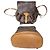 Zaino Montsouris PM Louis Vuitton Marrone - vista 5