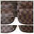 Pochette Tick Damier Ebene Louis Vuitton - vista 5