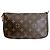 Borsa a Spalla Pochette Monogram Louis Vuitton Marrone - vista 3