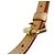 Cinghia a spalla in pelle beige Louis Vuitton - vista 5