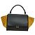 Céline Celine Trapeze Leather with Suede Medium Multicolore