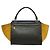 Céline Celine Trapeze Leather with Suede Medium Multicolore - vista 2