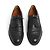 Aubercy Derby Su Misura EU38.5 Scarpe Su Misura in Pelle Nera Derbies UK5.5 US8 Nero - vista 2