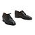 Aubercy Derby Su Misura EU38.5 Scarpe Su Misura in Pelle Nera Derbies UK5.5 US8 Nero - vista 3