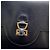Bolso de Hombro Sandrine Hermès en Cuero de Ternera Negro - vista 12