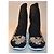 Elena Lachi Elena Iachi Leinensneaker schwarz silber 36 IT - Ansicht 2
