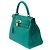 Hermès Borsa HERMES Kelly 28 in Pelle Verde - 102963 - vista 5