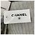 Chanel Fransen Cashmere Strickschal Silber / Grau / Marine 2008 - Ansicht 10