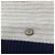 Chanel Fransen Cashmere Strickschal Silber / Grau / Marine 2008 - Ansicht 16