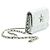 Timeless Chanel Classic Silver Star Leather Belt Pouch Mini Bag in Box New Silvery - view 2