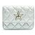 Timeless Chanel Classic Silver Star Leather Belt Pouch Mini Bag in Box New Silvery - view 7