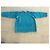 Autre Marque Oversized Pull Blau der Südsee Melange aus Wolle und Baumwolle Größe 36-38-40 Türkis - Ansicht 3