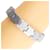 Bracciale Coco Mark di Chanel Argento Metallico  - vista 3