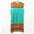 Autre Marque Vestido 100% seda Diane von Furstenberg Castaño Verde - vista 2