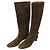 Autre Marque Botas Largas de Ante TANINO CRISCI Castaño Bronce