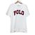 Camiseta de algodón con estampado de logo de Polo Ralph Lauren Blanco Roja