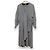Autre Marque Langes Kleid aus Leinenmischung BLAMINK Grau