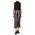 Autre Marque Pantalones cloqué a rayas negras - talla UK 10 Negro - vista 2
