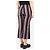 Autre Marque Pantalones cloqué a rayas negras - talla UK 10 Negro - vista 3