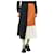 Autre Marque Colour block button-up skirt - size UK 10 Multiple colors Polyester  ref.2576793