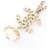 Collana Coco Mark di Chanel Bianco D'oro  - vista 1